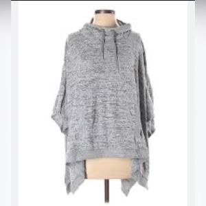 Athleta Hooded Poncho w/ Kangaroo Pocket Women's size Small
